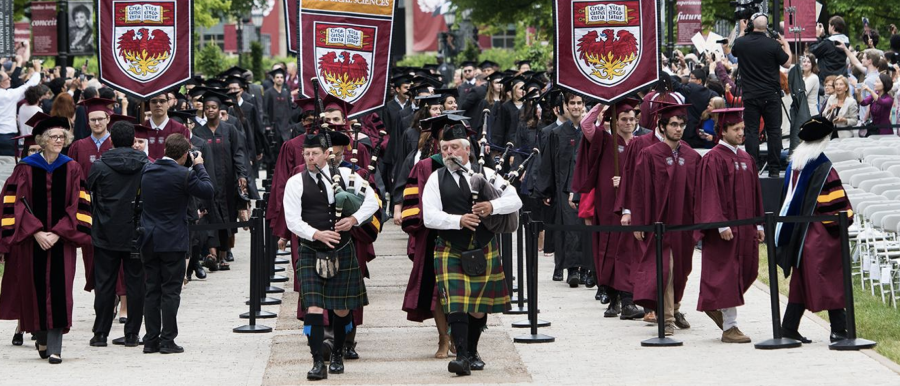 Commencement ceremony at UChicago