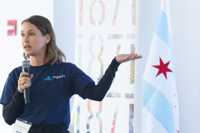 Christine Johnson, who co-founded the quantum company Ingenii.