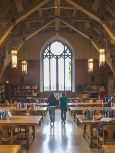 The University of Chicago has beautiful libraries