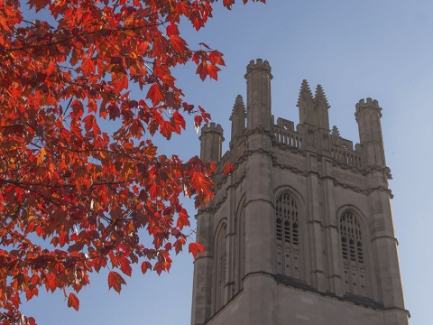 Mitchell Tower on UChicago Hyde Park campus