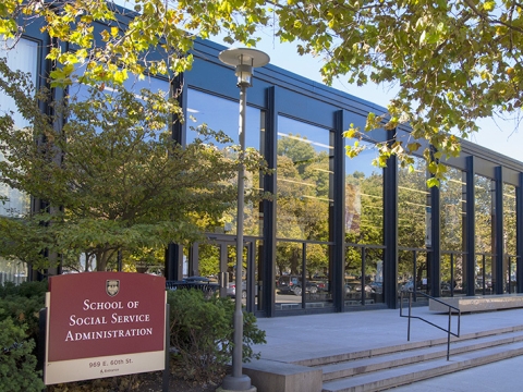 exterior shot of building