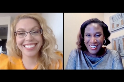 Dr. Christene Lawther and Dr. Samantha Coleman