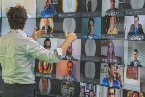 The Global Bridge classroom